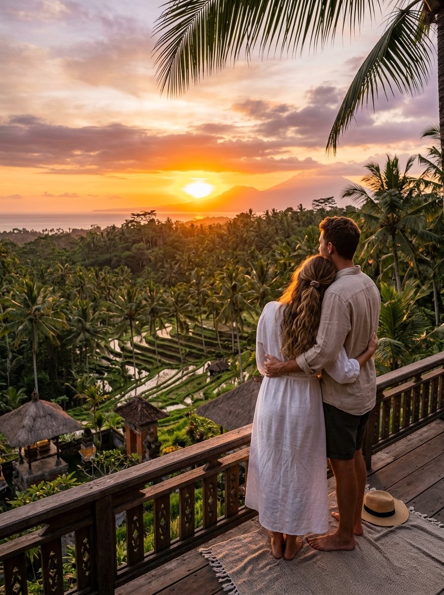 Bali Sunset view